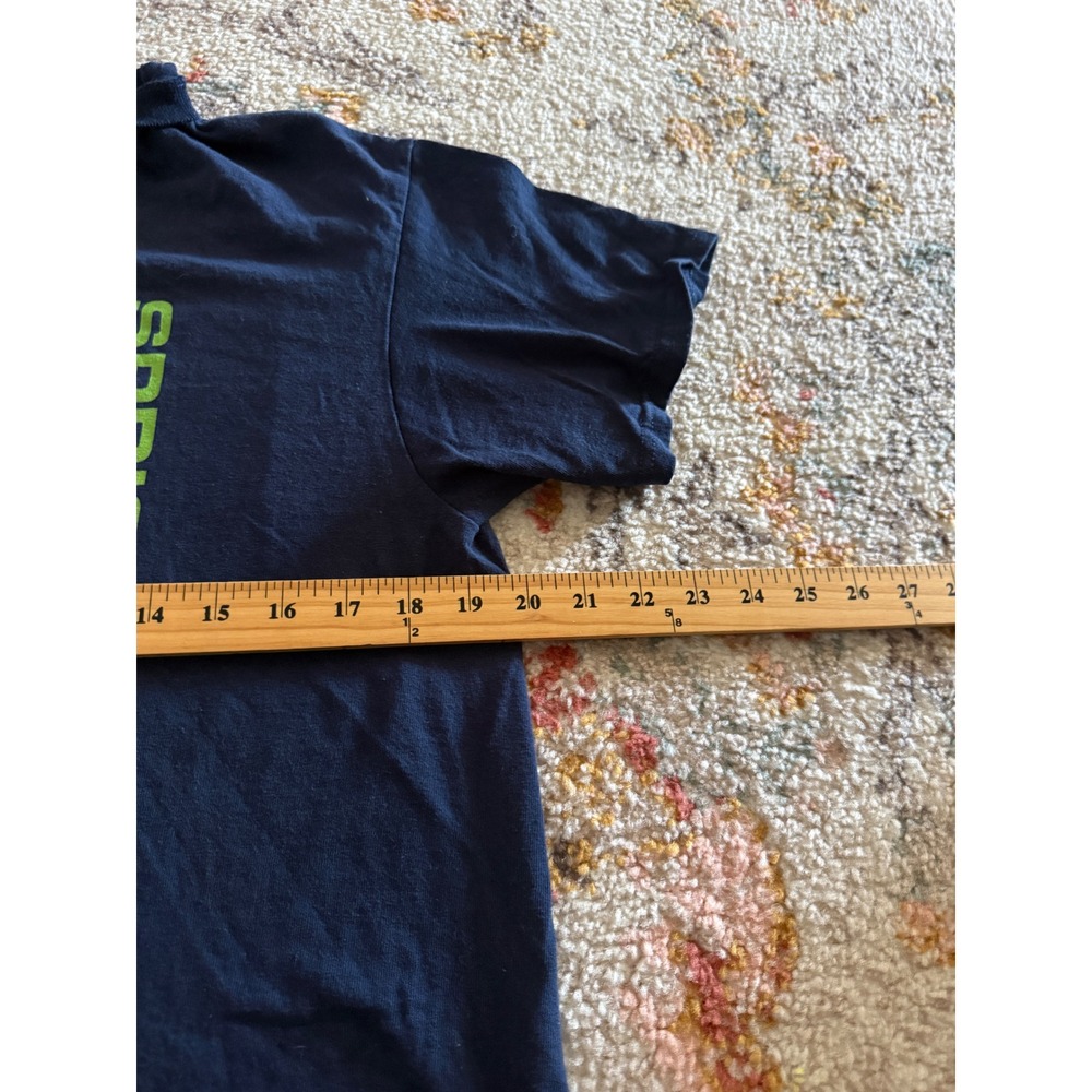 Pokemon Sprigatito Graphic T-Shirt Navy Blue Short Sleeve Mens Medium - Picture 5 of 6